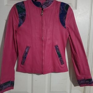 Pink and Purple Women's Jacket